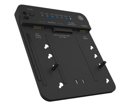 Akcesoria do dysków ICY BOX M.2 NVMe SSD, 2.5"/3.5" SATA SSD/HDD (klonowanie) IB-2913MCL-C31